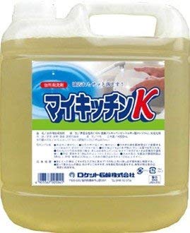【単品28個セット】 ロケット石鹸 マイキッチンKテナー 18kg(代引不可)【送料無料】 ロケット マイキッチンK 4L（ロケット石鹸）の口コミ・レビュー・評判